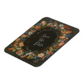 厚手フローラアートJan Brueghel日付の保存 マグネット (左側)