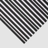 厚白黒ストライプのティッシュペーパー 薄葉紙 (詳細)