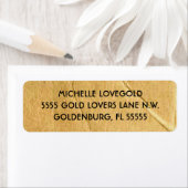 厚紙の外観 ラベル (インサイチュ)