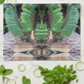 厚紙の手のひら模様 キッチンタオル (折り畳み)