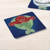 厚紙紙 スクエアペーパーコースター (アングル)