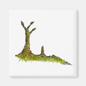 原タキサイト地衣類マグネット マグネット (正面)