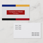 原モダン色 名刺 (正面/裏面)