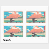 原五十三駅北海道 長方形シール (シート)