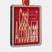 原価会計士 メタルオーナメント (右)