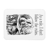 原則として私は規則後を追をやらない マグネット (横)