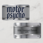 原動機狂テンプレート名刺 名刺 (正面/裏面)