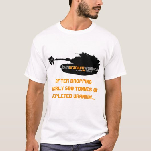 原因と影響：片側フロント Tシャツ (正面)