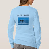 原因のために汚れる支柱 Tシャツ (裏面)