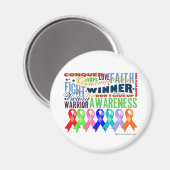 原因のリボン マグネット (正面/裏面)