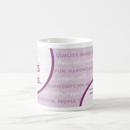 原因の旗のマグのためのケーキ コーヒーマグカップ (中央)