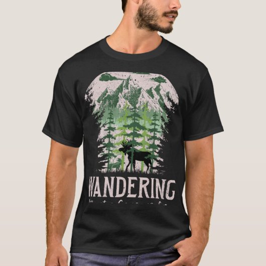 原因またはムースキャン気にプなしで徘徊5 Tシャツ (正面)