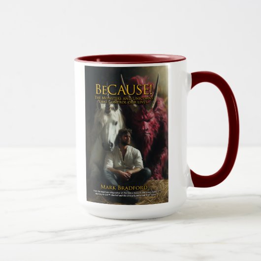 原因よ!可愛いモンスター&ユニクロンとマグカップ マグカップ (右)