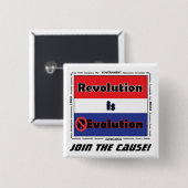 原因を結合して下さい 缶バッジ (正面&裏面)