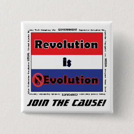 原因を結合して下さい 缶バッジ