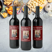 原因パーソナライズされたクランベリーパーティーワインラベル ワインラベル