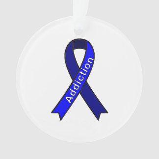 原因リボン中毒オーナメント オーナメント