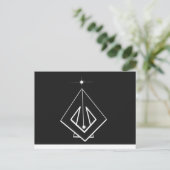 原因飛行機。 ポストカード (スタンド正面)