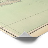 原地図第二十一号 ポスター (角)