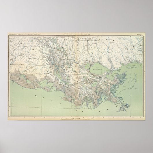 原地図第二十一号 ポスター (正面)