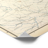 原地図第二十三号 ポスター (角)