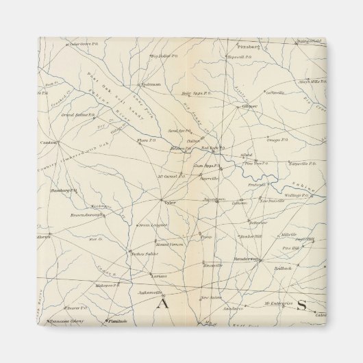 原地図第二十三号 マグネット (正面)