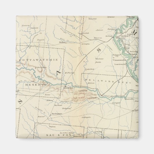 原地図第二十六号 マグネット (正面)