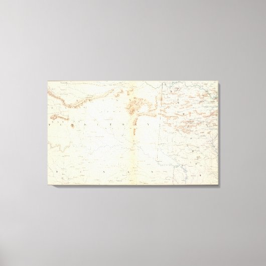 原地図GATT キャンバスプリント (正面)