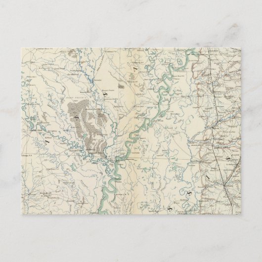 原地図XIX ポストカード (正面)