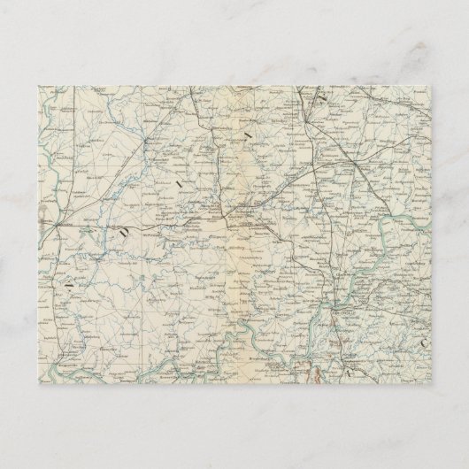 原地図XVI ポストカード (正面)