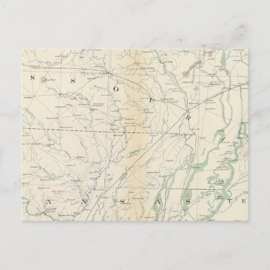 原地図XVIII ポストカード (正面)