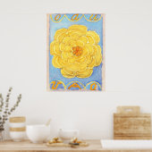 原始カオス24 |ヒルマフクリント | ポスター (キッチン)