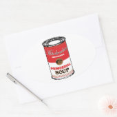 原始スープ 楕円形シール (封筒)