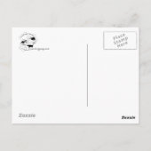 原始太陽のポストカード ポストカード (裏面)