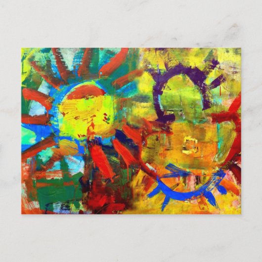 原始太陽のポストカード ポストカード (正面)