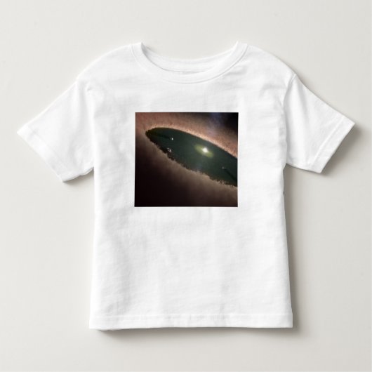 原始惑星のギャップ、または惑星を形成する トドラーTシャツ (正面)