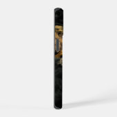 原始惑星系円盤に囲まれた恒星 iPhone 15ケース (右側面)