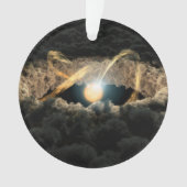 原始惑星系円盤に囲まれた星 オーナメント (正面)