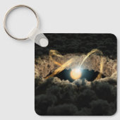 原始惑星系円盤に囲まれた星 キーホルダー (正面)