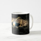 原始惑星系円盤に囲まれた星 コーヒーマグカップ (正面右)