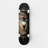 原始惑星系円盤に囲まれた星 スケートボード (正面)