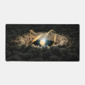 原始惑星系円盤に囲まれた星 デスクマット (正面)