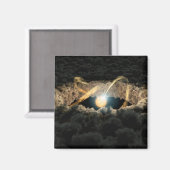 原始惑星系円盤に囲まれた星 マグネット (正面/裏面)