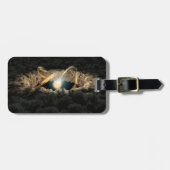 原始惑星系円盤に囲まれた星 ラゲッジタグ (正面横)