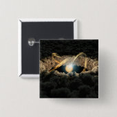 原始惑星系円盤に囲まれた星 缶バッジ (正面&裏面)