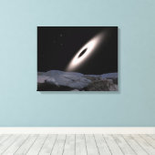 原始惑星系円盤 キャンバスプリント (インサイチュ (ウッドフロア))