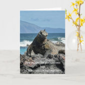 原始的な誕生日カード カード (黄色い花)