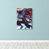 原始的に解き放たれた キャンバスプリント (インサイチュ (ウッドフロア))