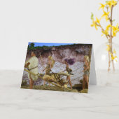 原始的生活 カード (黄色い花)