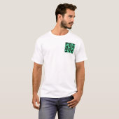 原始的、古めかしい Tシャツ (正面フル)